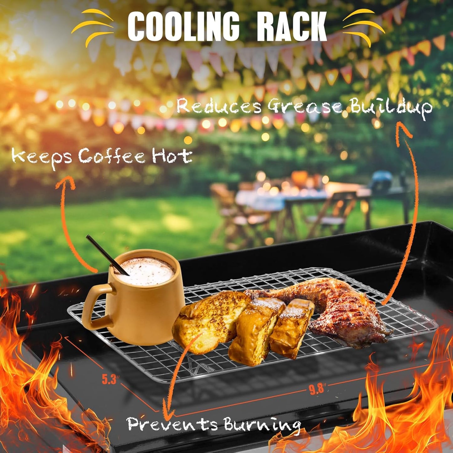 36-Piece Griddle Accessories for Blackstone - BBQ Grill Accessories - Flat Top Grill