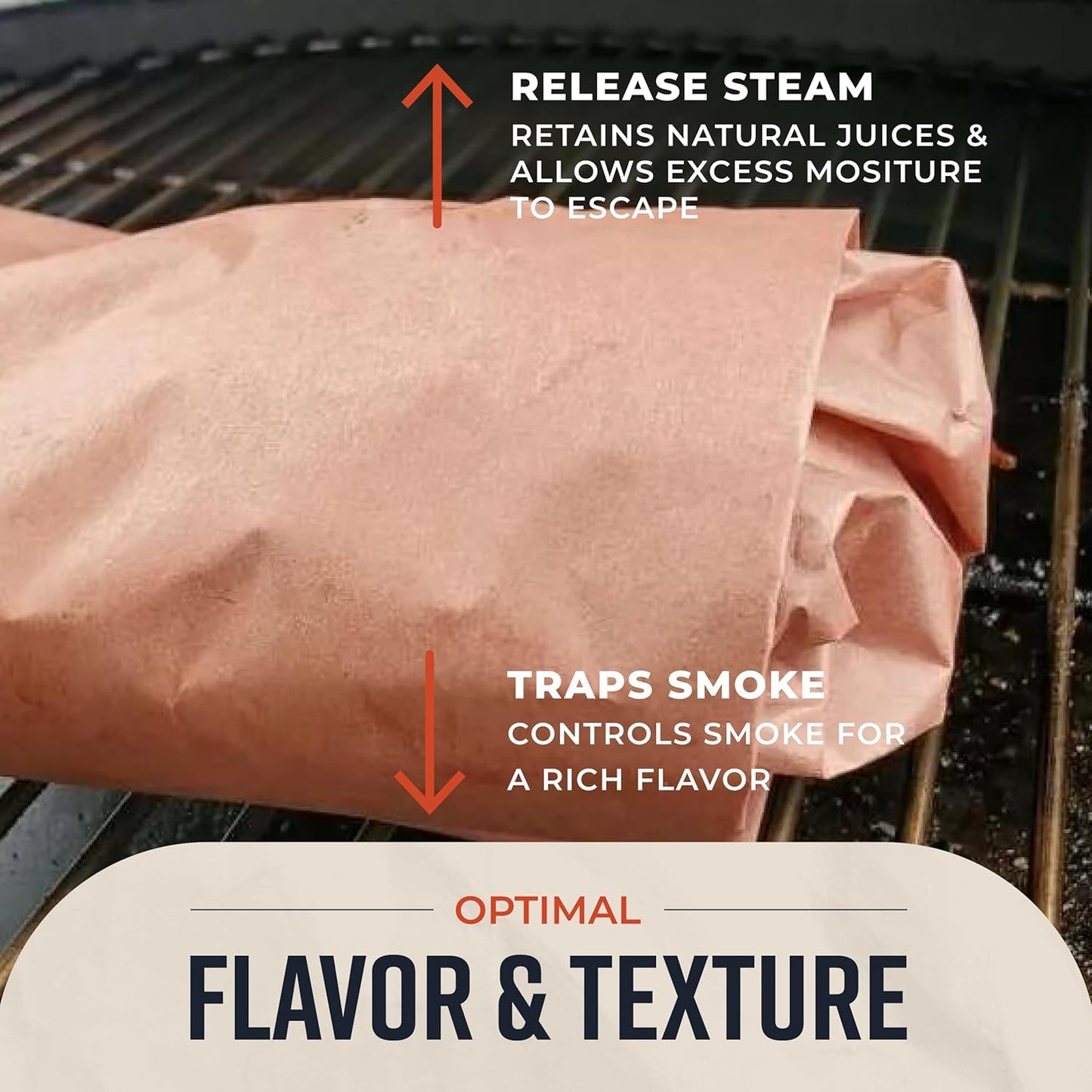 Butcher Paper Roll, AOKIWO18" x 1200" for Smoker BBQ Grilling Smoking Meat Unbleached Uncoated Unwaxed (Pink, 18" x 100')