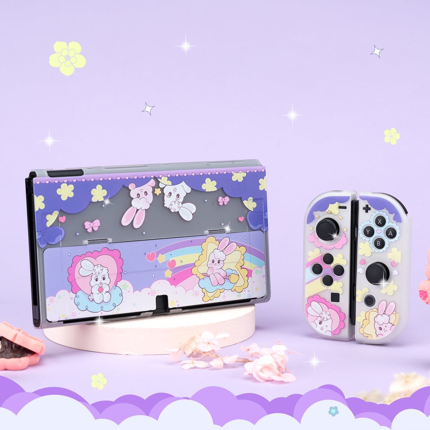 Rainbow Rabbit Switch Case