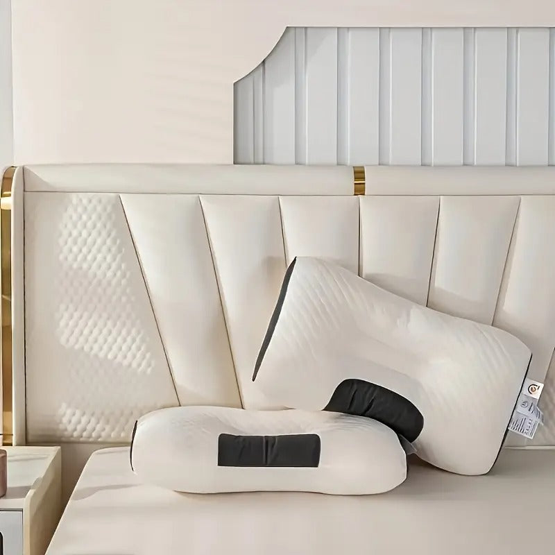 Kaqinu Cervical Neck Pillow for Pain Relief Ergonomic Contour Side Sleeper Pillows for Adults Memory Foam Pillows Back Stomach Sleepers